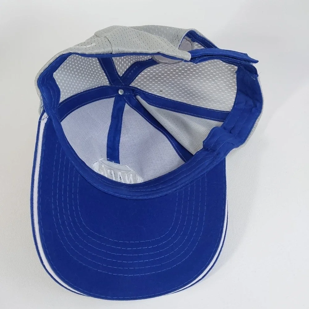 NAPA Intrepid Fallen Heroes Fund Strapback Hat Blue OSFA Adjustable‎ Embroidered